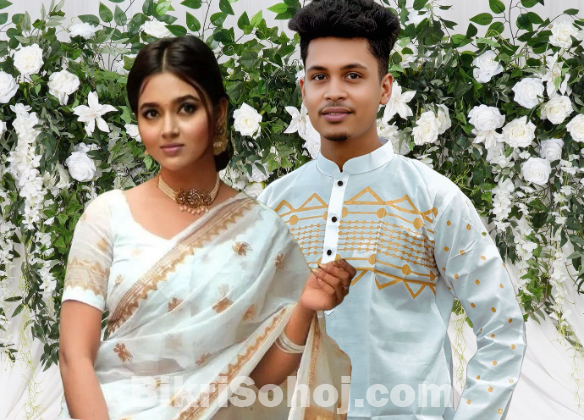 Sharee Panjabi Couple Set